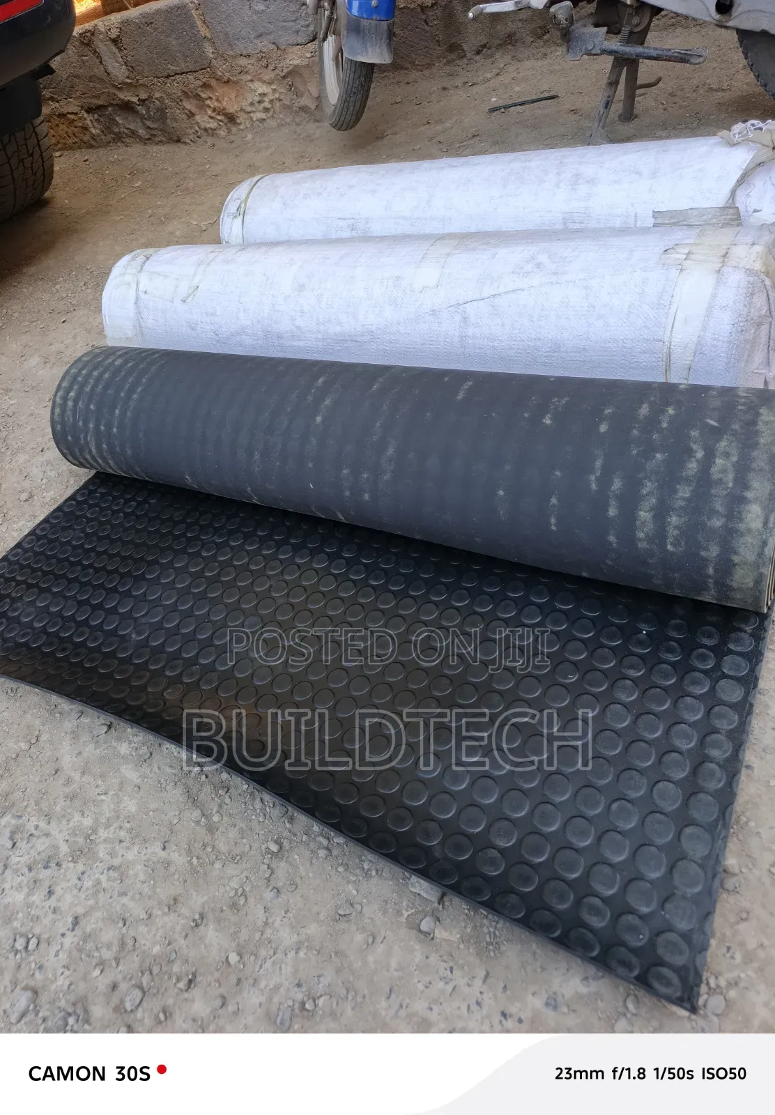 4mm Industrial Coin Mat – Non-Slip Rubber