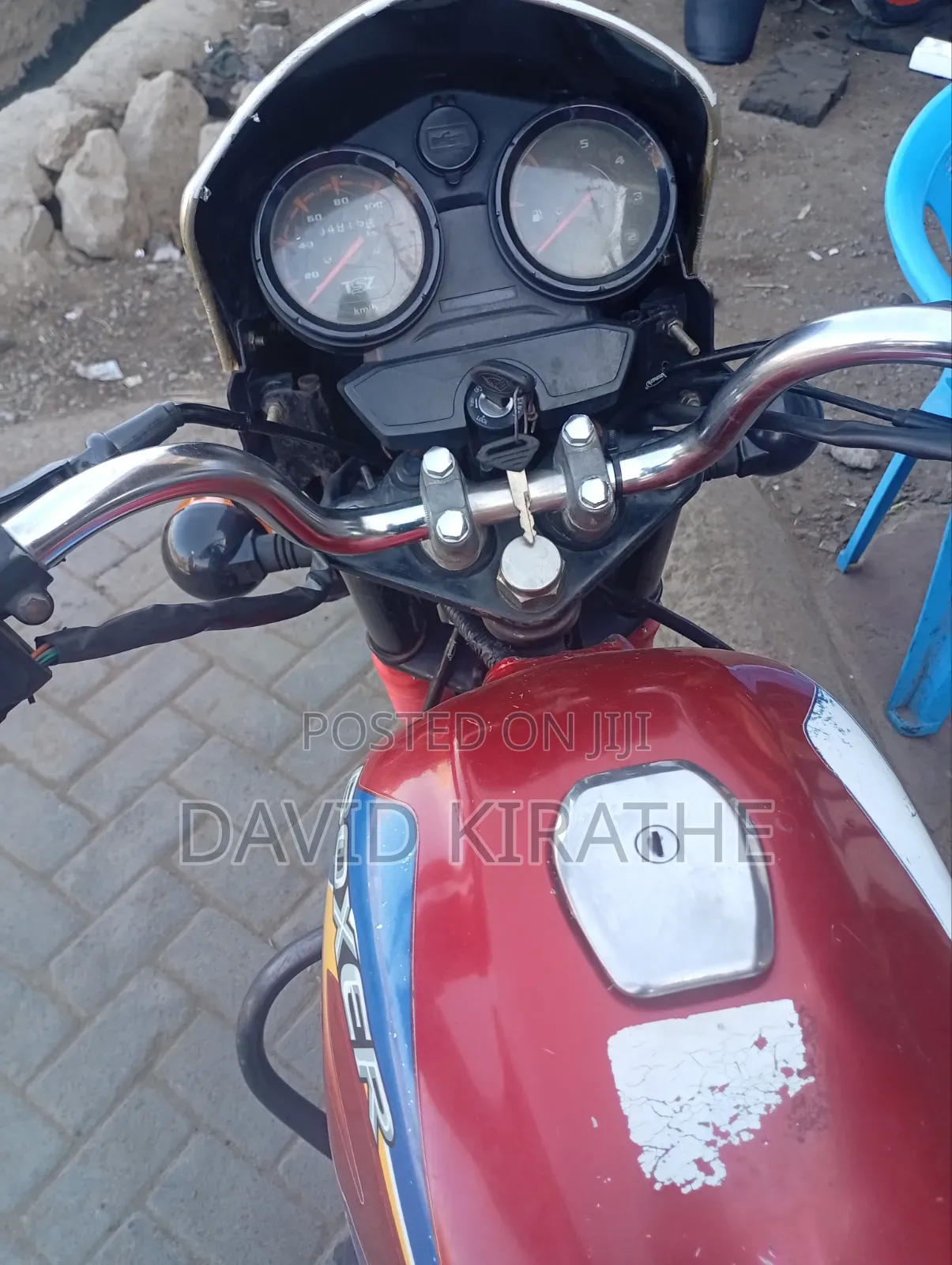 Bajaj Boxer 2023 Red