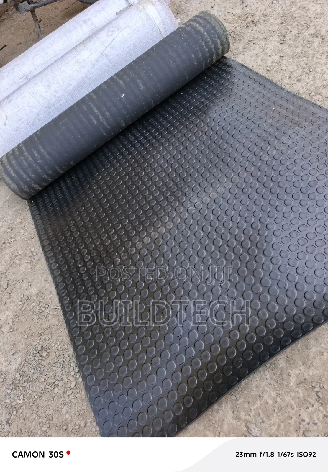 4mm Coin Rubber Mat for Garage Workshop