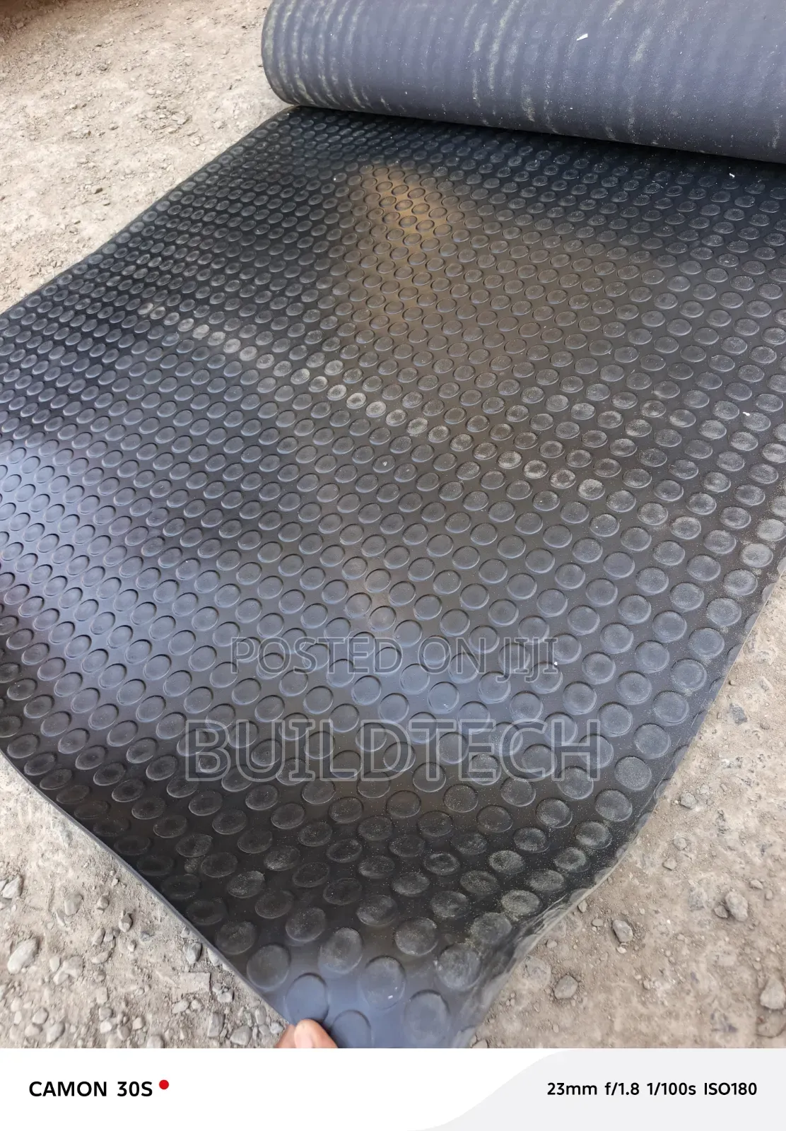 4mm Coin Rubber Mat for Garage Workshop