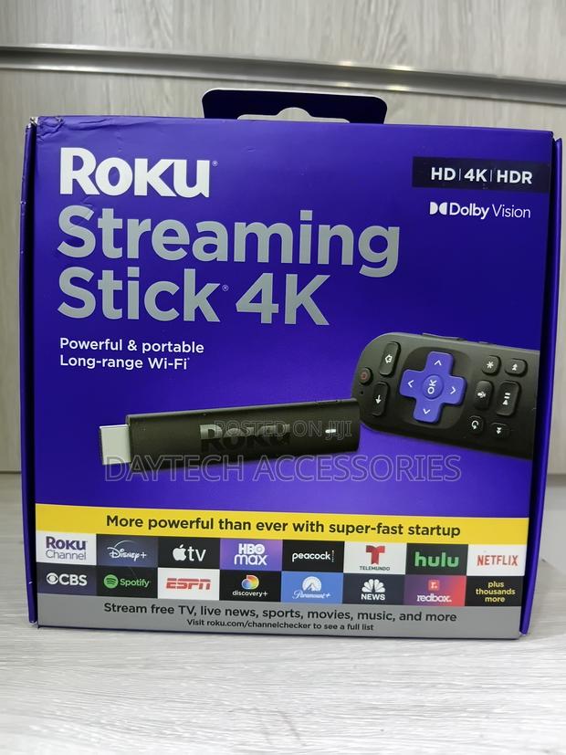 Roku Streaming Stick 4K - HDR Dolby Vision Streaming Device. - main view