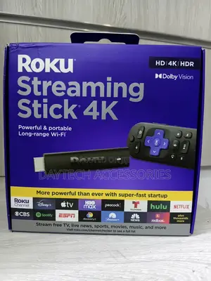Roku Streaming Stick 4K - HDR Dolby Vision Streaming Device.
