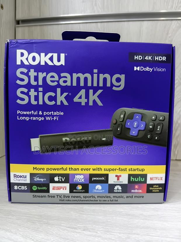 Roku Streaming Stick 4K - HDR Dolby Vision Streaming Device. - thumbnail 3