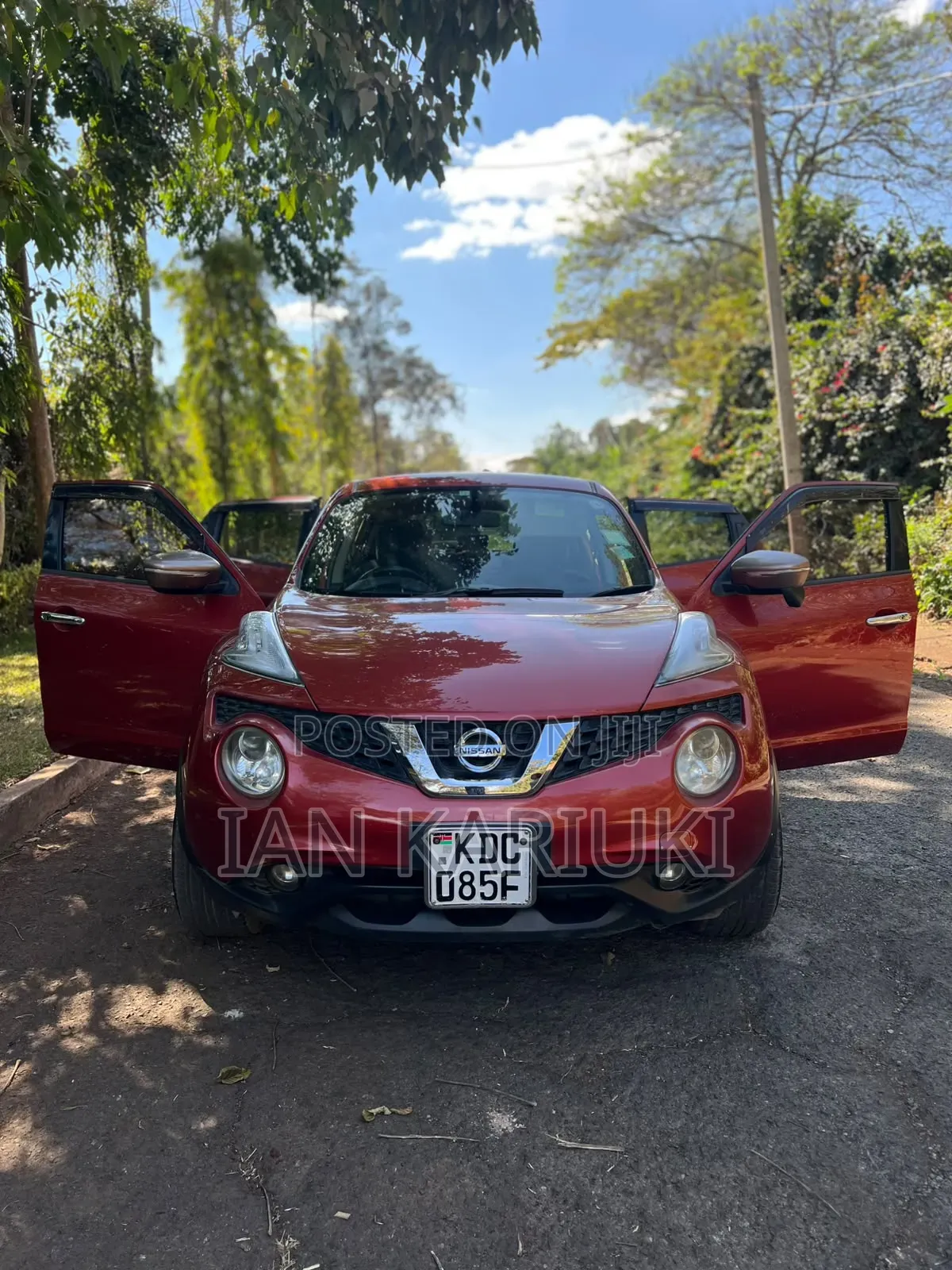 Nissan Juke 2014 Red
