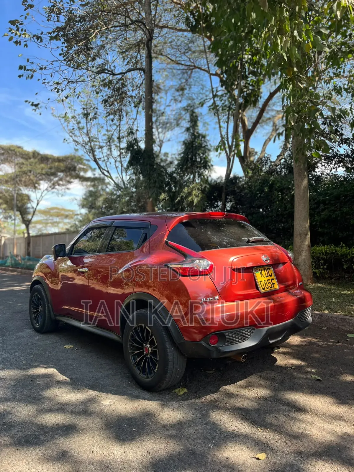 Nissan Juke 2014 Red