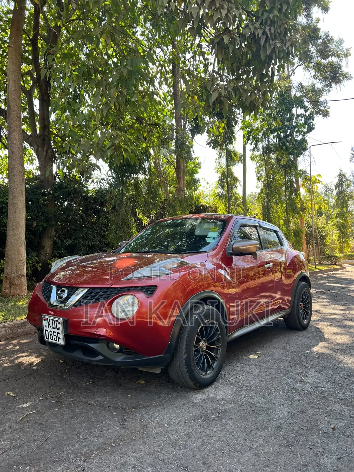 Nissan Juke 2014 Red