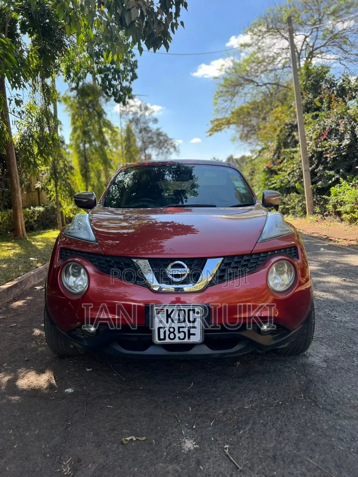 Nissan Juke 2014 Red