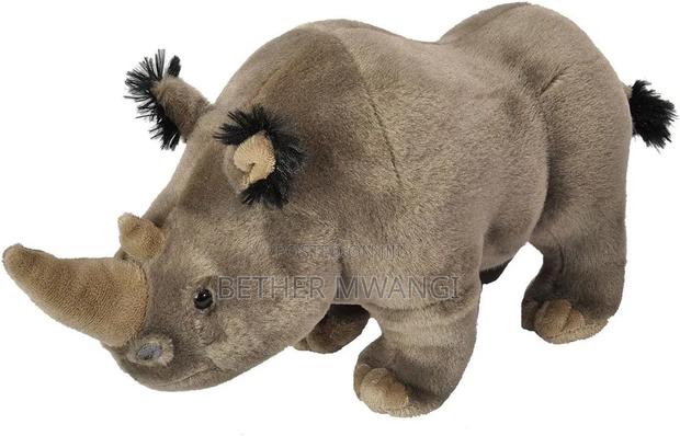 Rhino Stuffed Animal in Kenya - main view