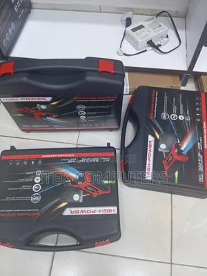 Compact Car Emergency Kit With Jump Starter and Air Pump