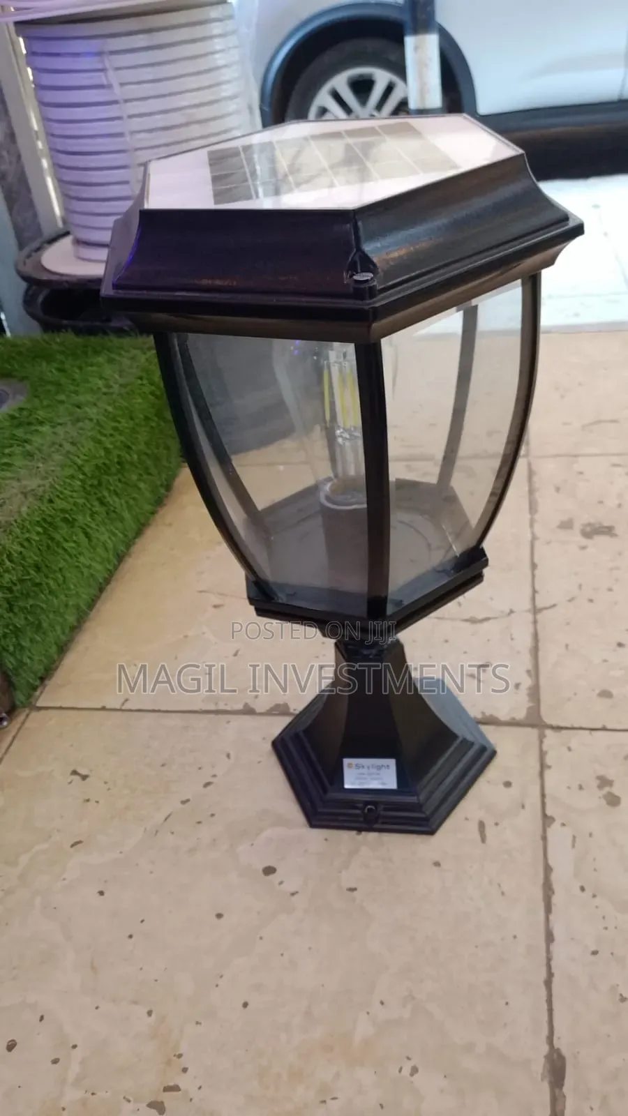 AC Dc Solar Gate Light