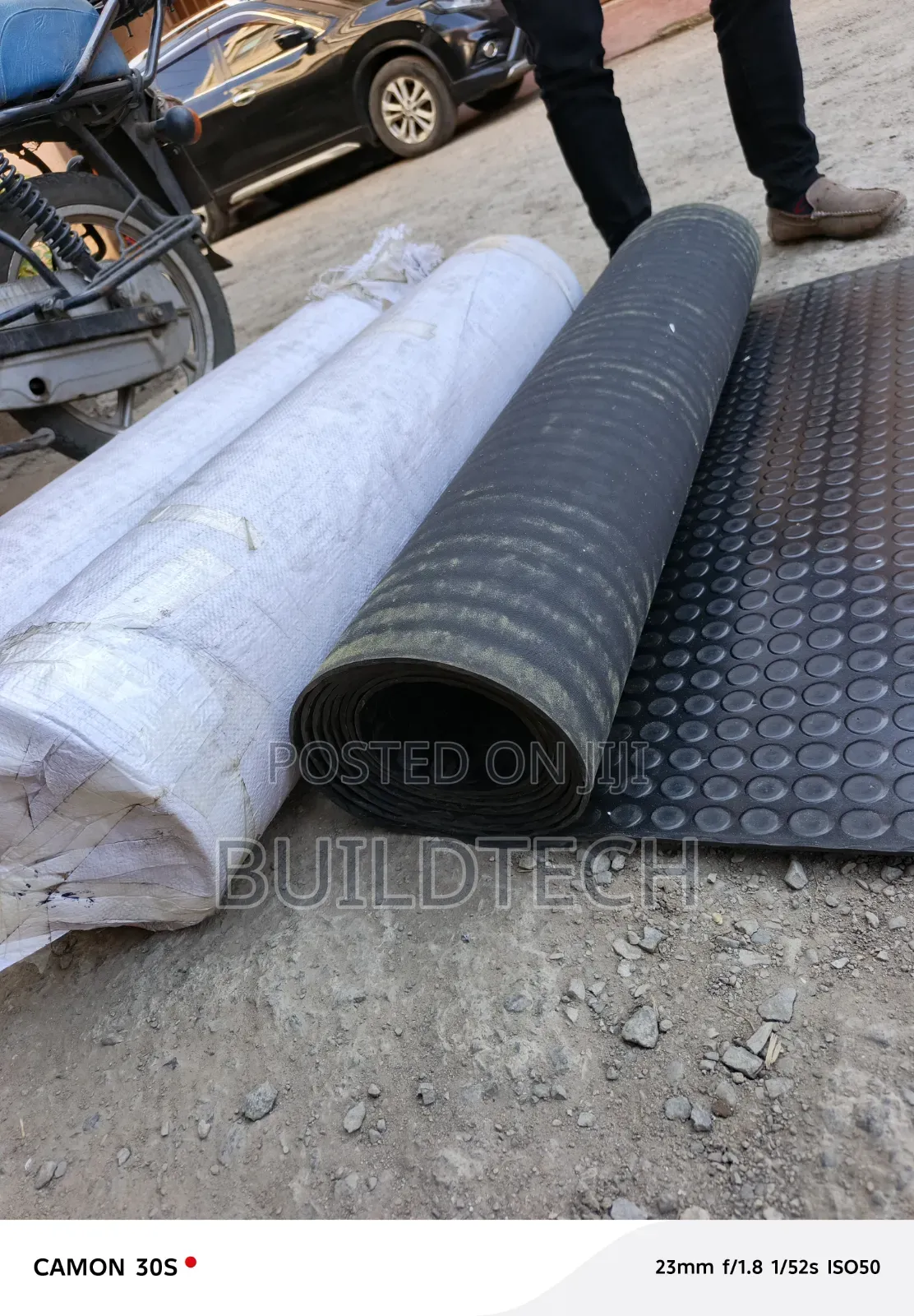 PVC Coin Rubber Coin Mat 5mm Thick