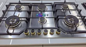 Bolesi 6 Burner Gas Hob Golden Series