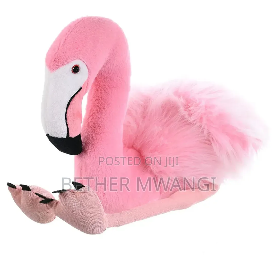 Flamingo Stuffed Animal in Kenya