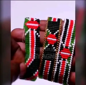 Kenyan Print Wrist Band