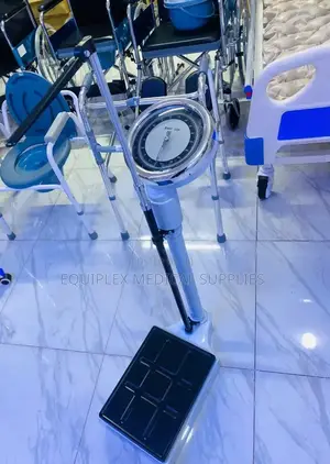 Mechanical Weight and Height Measuring Scale (Up to 160 Kgs)
