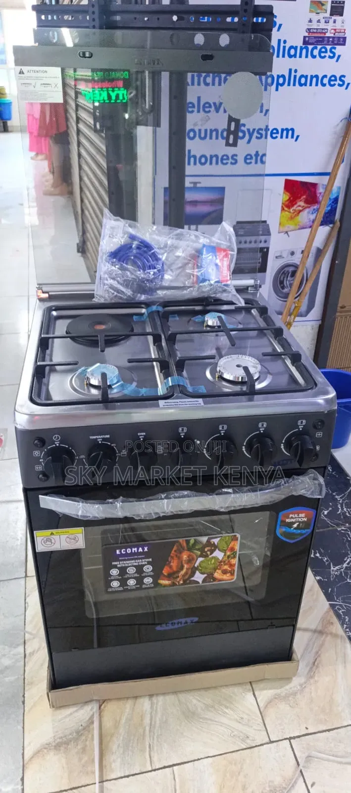 Ecomax Standing Cooker 60*60cm