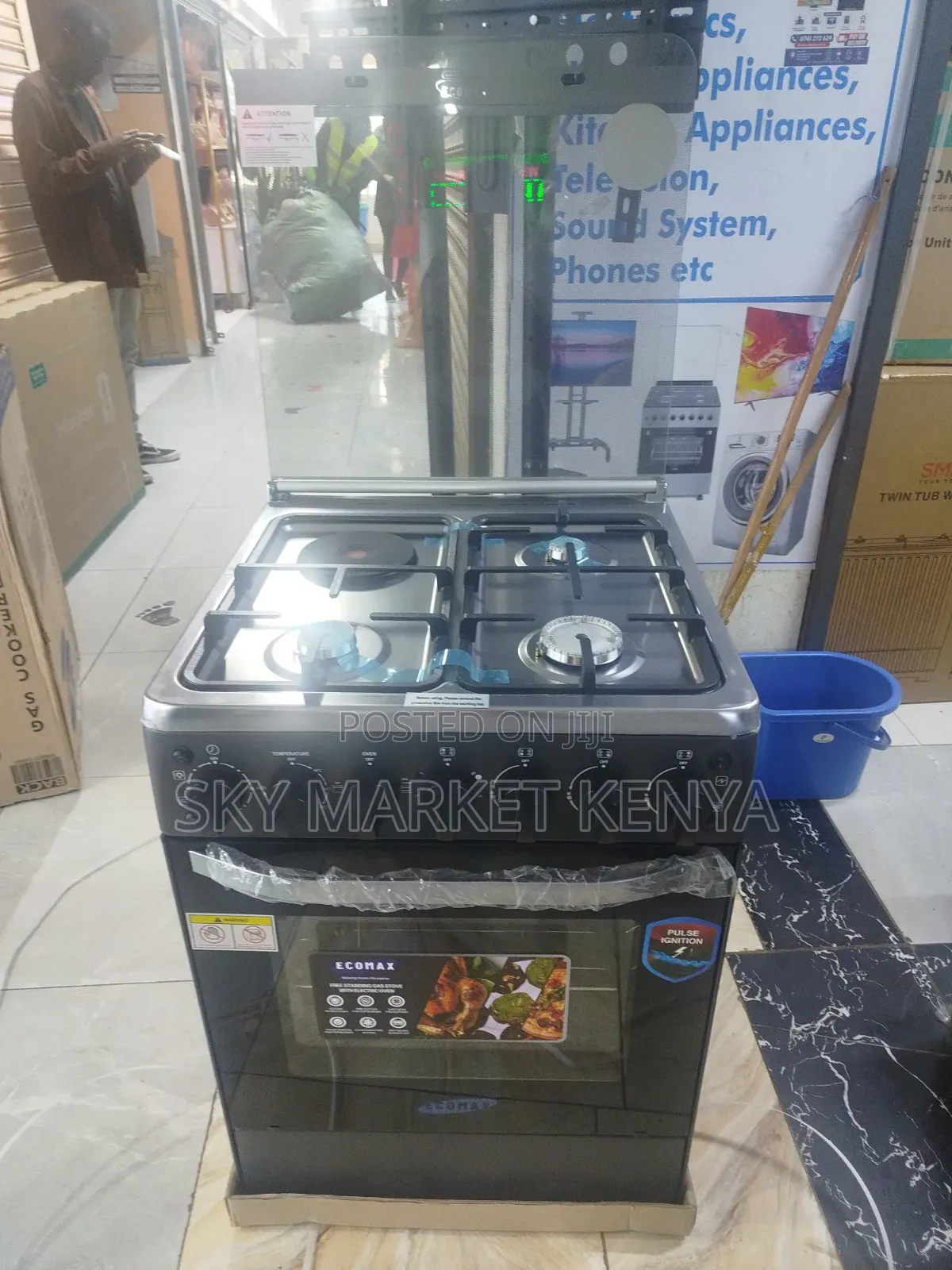 Ecomax Standing Cooker 60*60cm