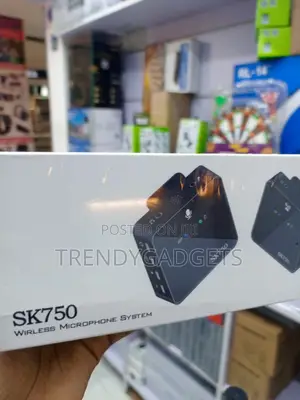 SK750 Wireless Lavalier Microphone for Phone Camera Vlogging