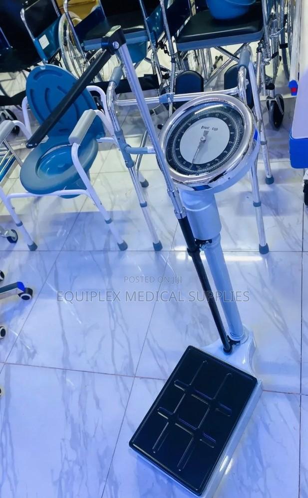 Durable Scale for Weight and Height (Mechanical Design) - main view