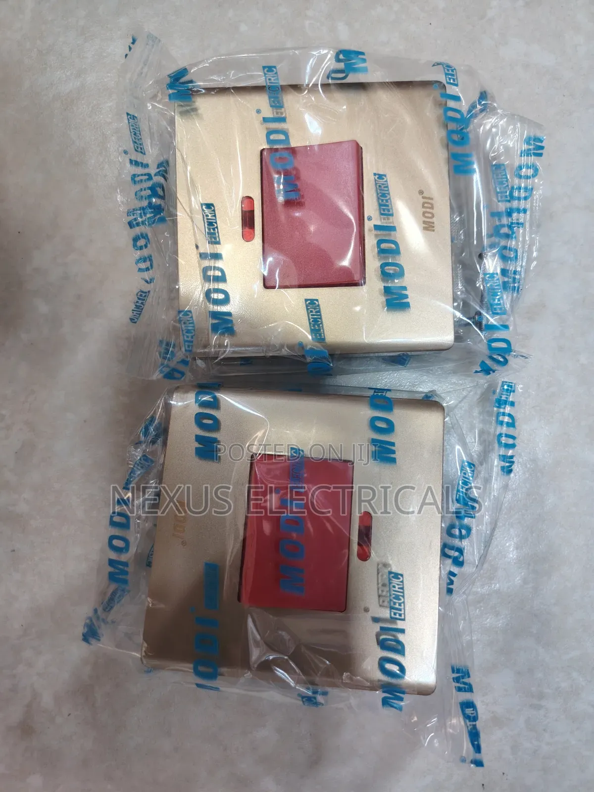 45A DP Water Heater Switch Gold
