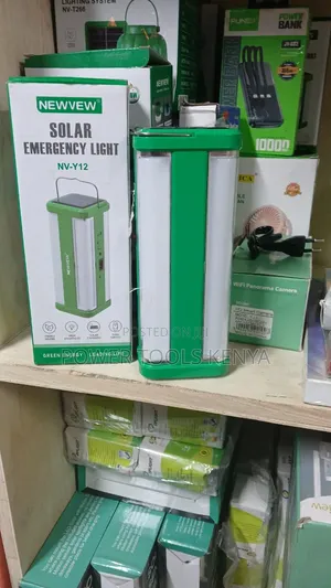 Newvew Solar Emergency Light (Model NV-Y12), a Re