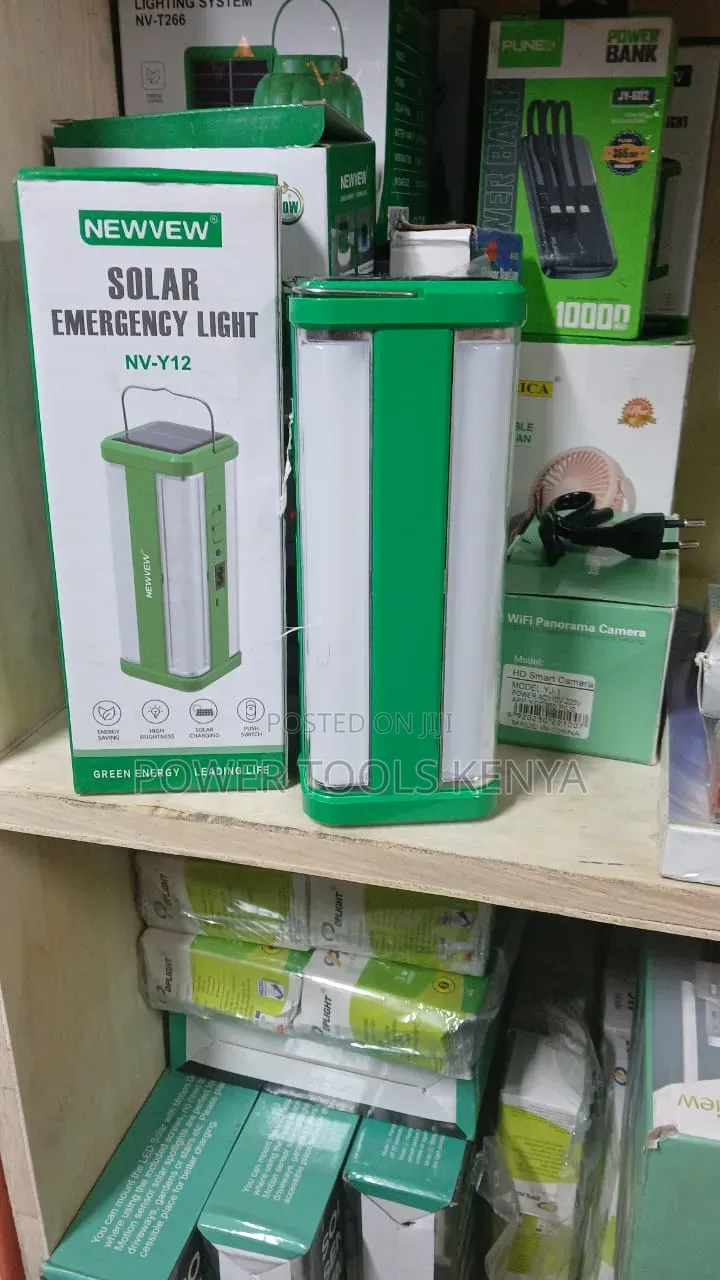 Newvew Solar Emergency Light (Model NV-Y12), a Re