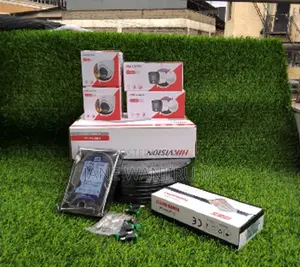 Hikvision 4 Channel 2MP Smart Hybrid CCTV Camera Kit
