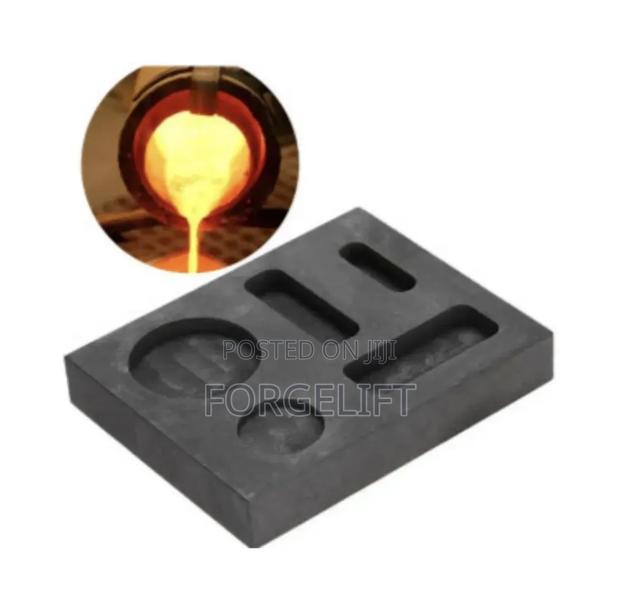 Ingot Graphite Casting Mould Gold - main view