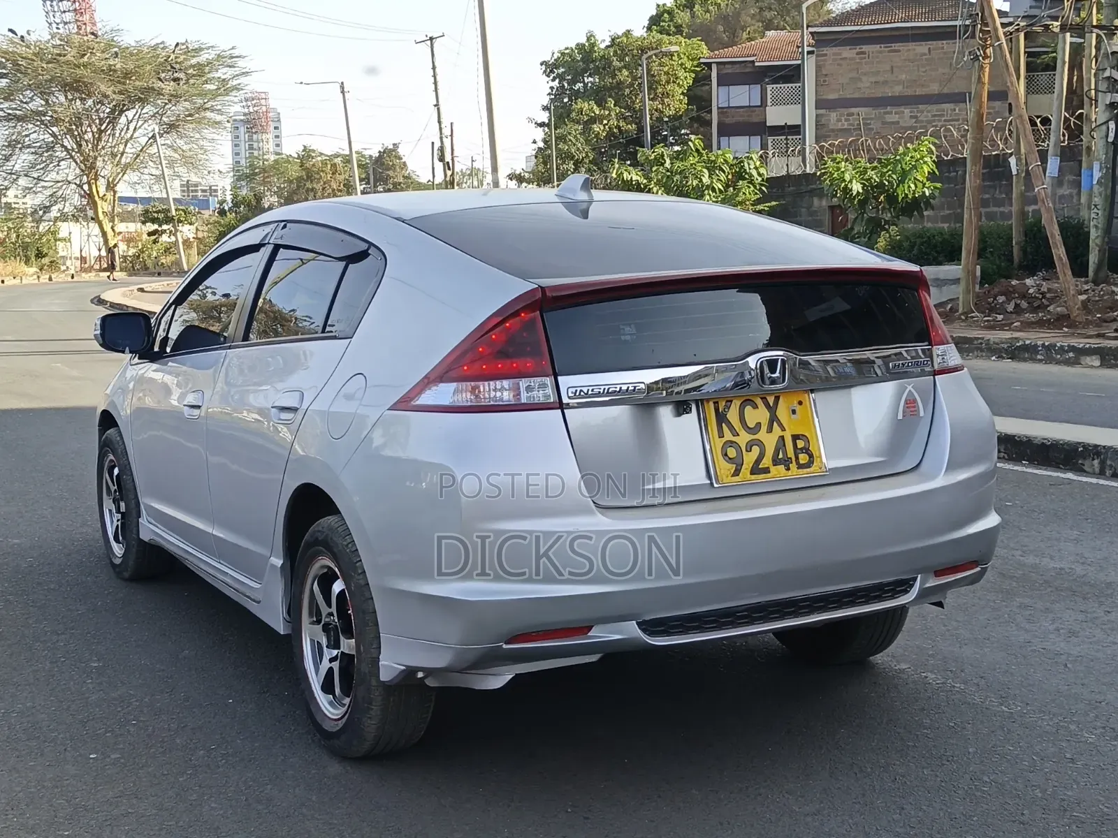 Honda Insight Hybrid 2013 Silver