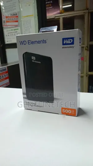 500GB WD External HDD – Affordable Storage