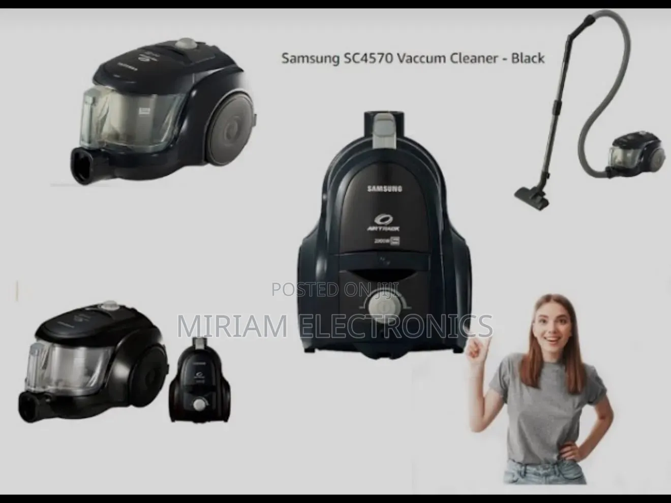 Samsung Sc4570 Canister Bagless Vacuum Cleaner