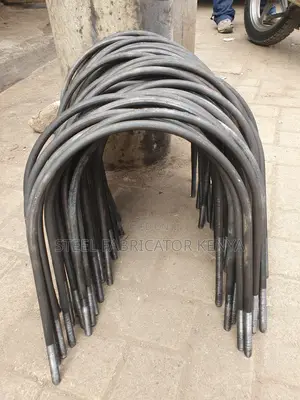 U-Bolt M12 × 800 Mm Galvanized – Pipe Mounting