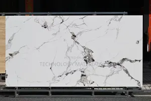 Romantic White Sintered Stone Slab – Luxury Marble Look