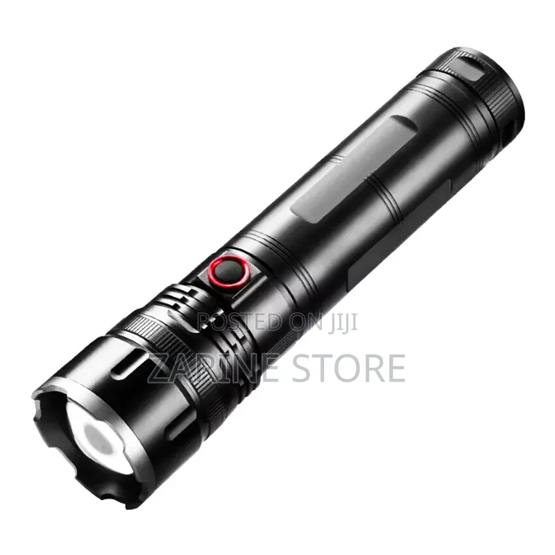 Aluminium Alloy Flashlight Torch P701-2 With Powerbank