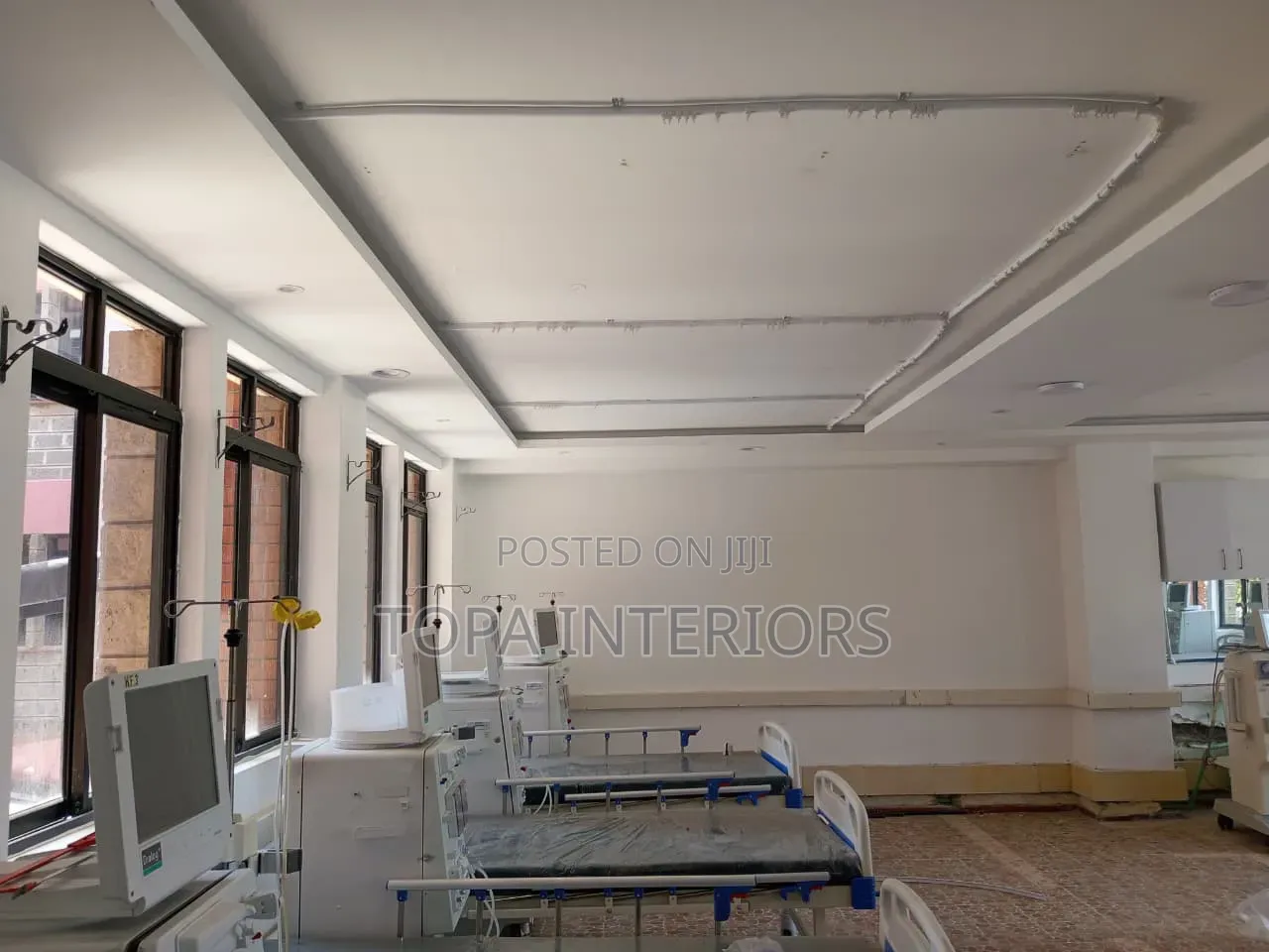 Bendable Ceiling Curtain Rail Tracks for Hospital Bed PARTITIONING