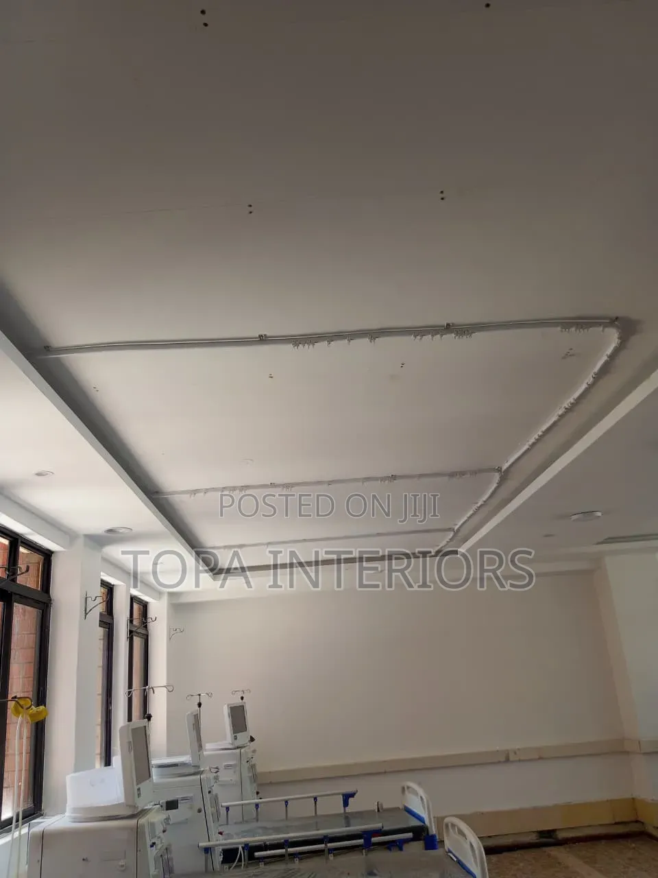 Bendable Ceiling Curtain Rail Tracks for Hospital Bed PARTITIONING