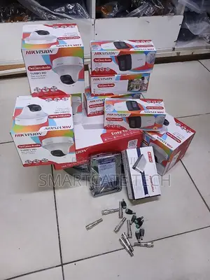 Hikvision 8CH CCTV Package | 4 Dome + 4 Bullet ColorVu + Two-Way Audio