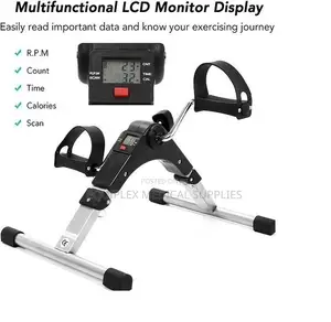 Portable Folding Mini Exercise Bike for Therapy Recovery