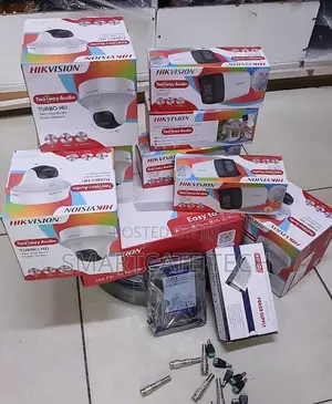 Hikvision 8CH ColorVu CCTV Security System With Two-Way Talk Siren