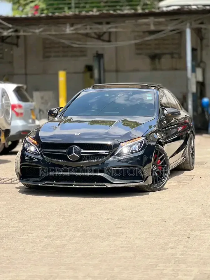 Mercedes-Benz C63 2020 Matt Black