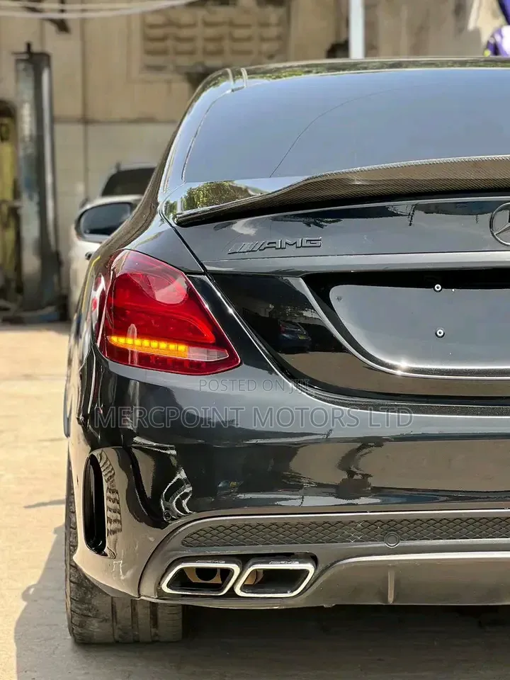 Mercedes-Benz C63 2020 Matt Black