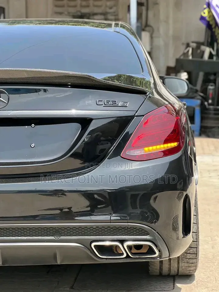 Mercedes-Benz C63 2020 Matt Black