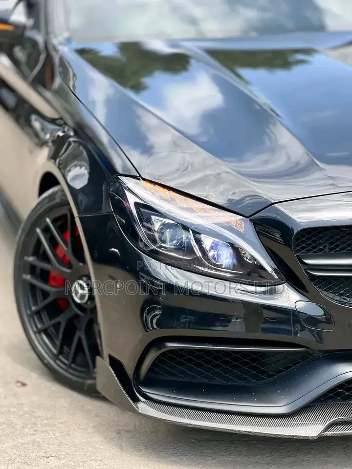 Mercedes-Benz C63 2020 Matt Black