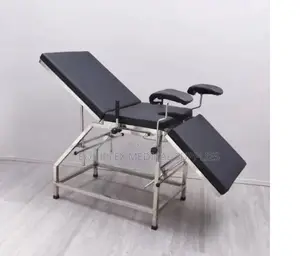 Manual Stainless Steel Gynecological Examination and Delivery Bed
