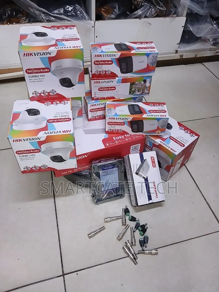 Hikvision 8CH Full Color CCTV Kit | Night Vision + Two-Way Audio