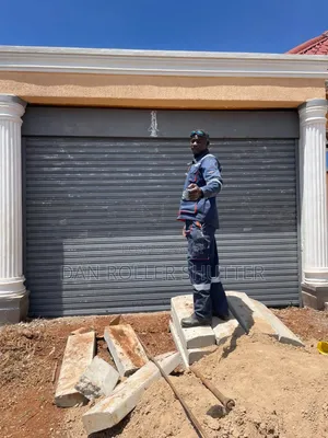 Secure Steel Garage Roller Shutter Door