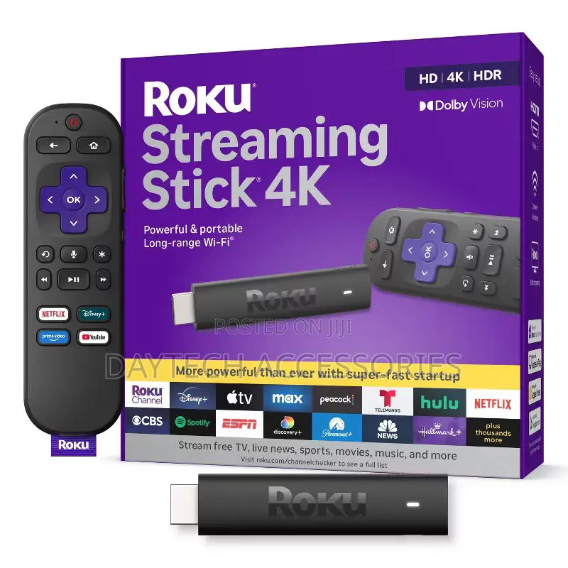 Roku Streaming TV Stick 4K (3820R2)