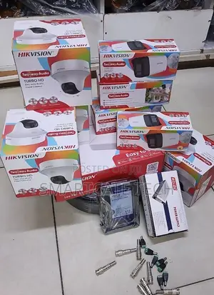 Hikvision 8 Camera CCTV Security Kit – Full Color, Audio Siren