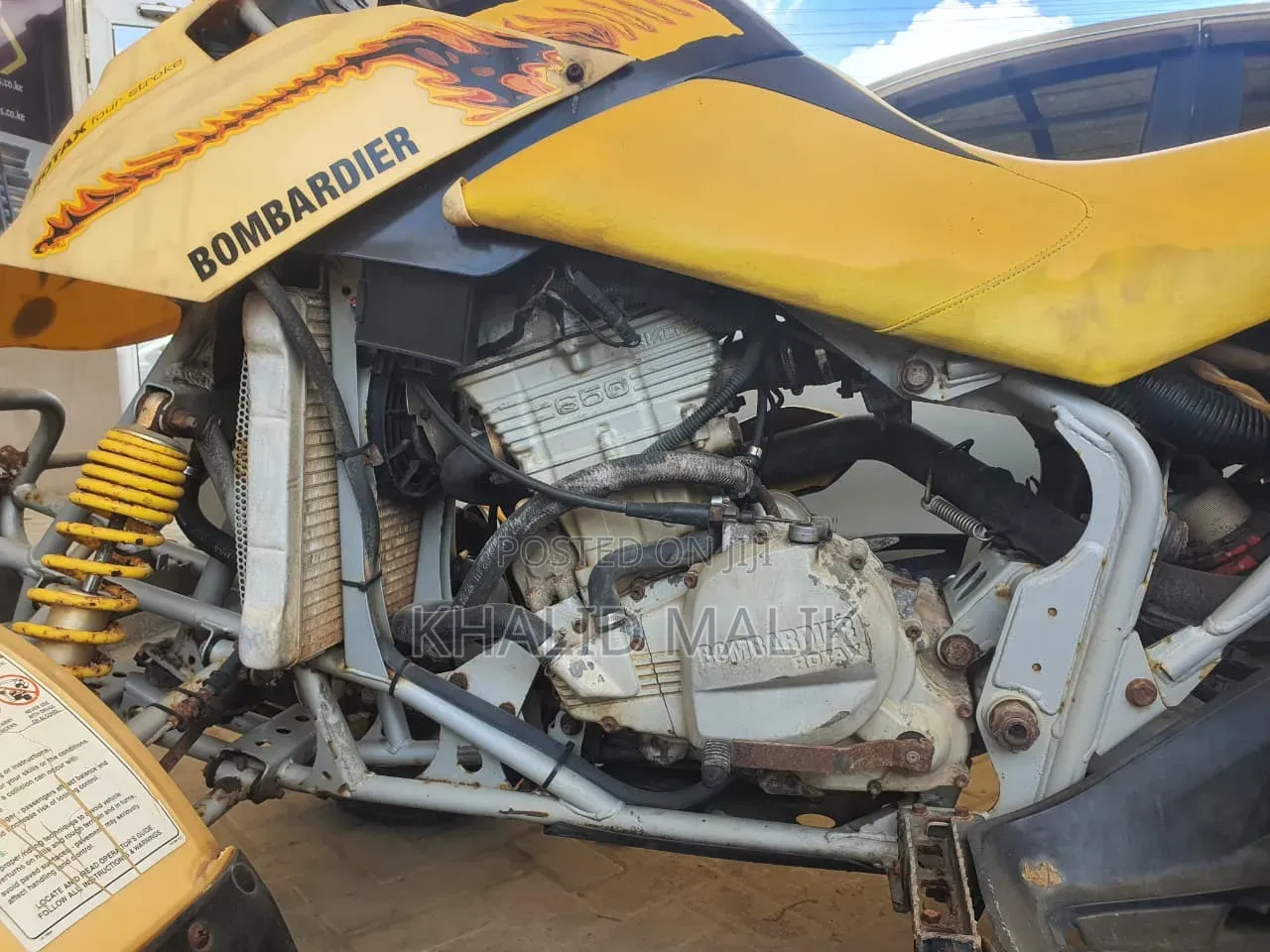 Can-Am 2002 Yellow