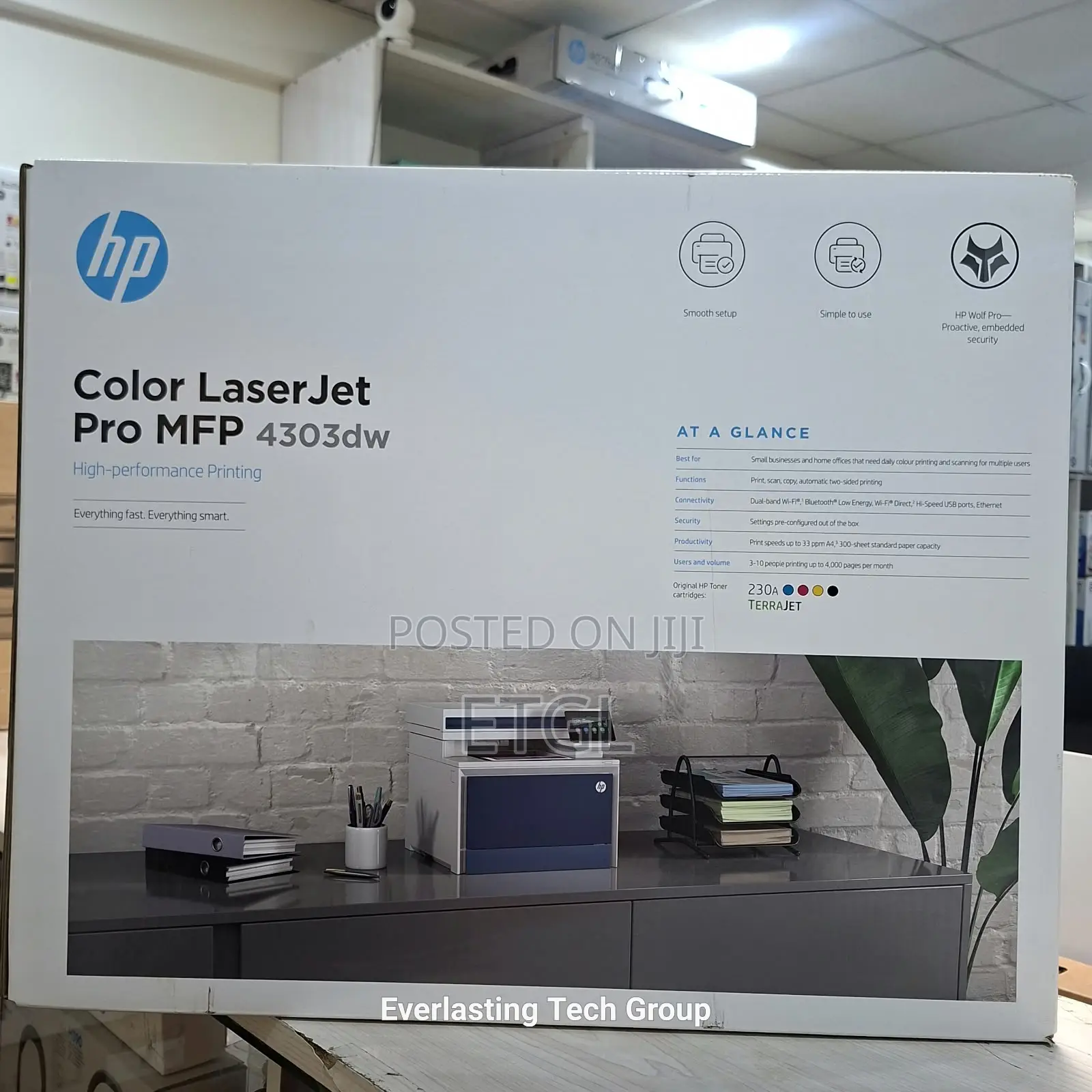 HP Color LaserJet Pro MFP 4303dw Printer (5HH65A)